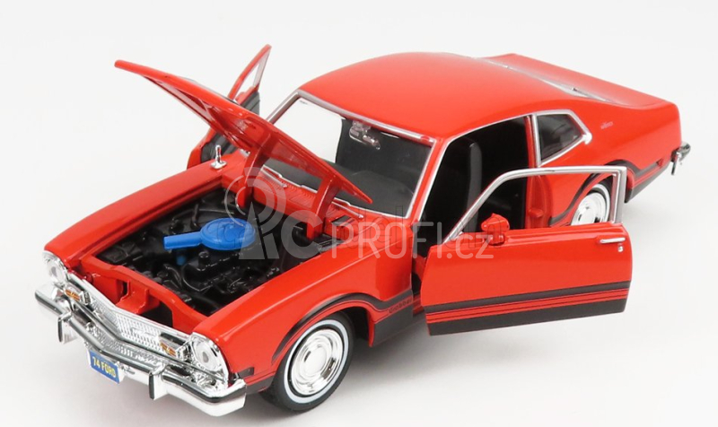 Motor-max Ford usa Maverick Grabber 1974 1:24 Tmavě Oranžová