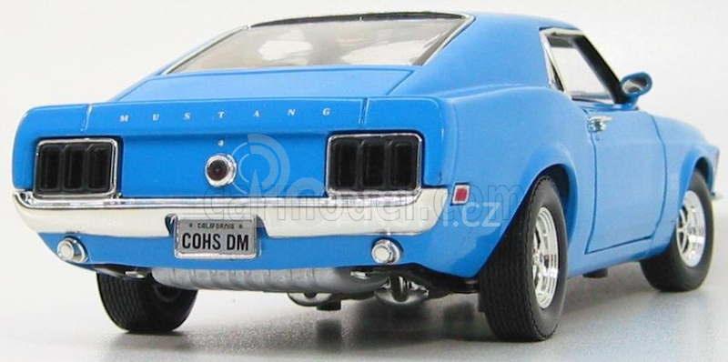 Motor-max Ford usa Mustang Boss 429 Coupe 1970 1:18 Blue