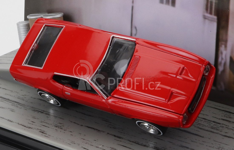 Motor-max Ford usa Mustang Mach-1 Coupe 1971 - 007 James Bond - Diamonds Are Forever - Una Cascata Di Diamanti 1:64 Red