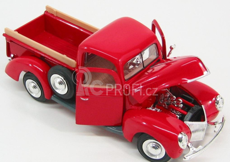 Motor-max Ford usa Pick-up 1940 1:24 Red