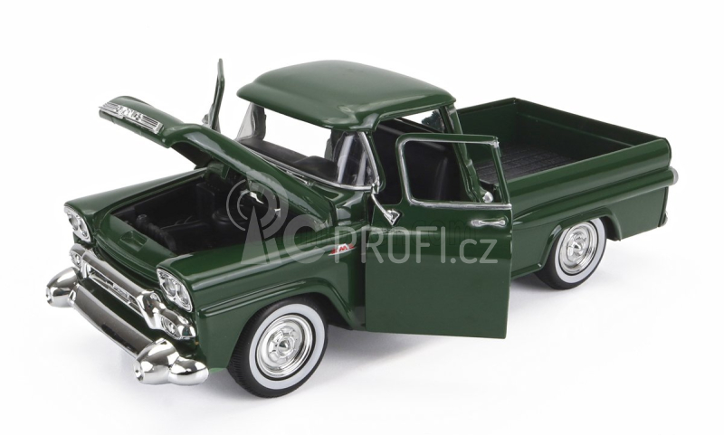 Motor-max GMC 1000 Wideside Pick-up 1958 1:24 Zelená