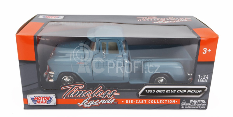 Motor-max GMC Pick-up 1955 1:24 Světle Modrá