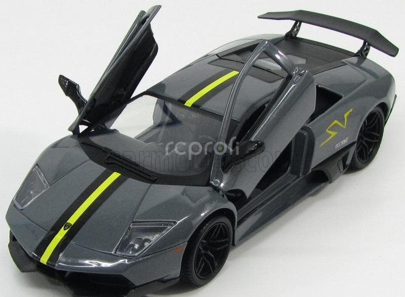 Motor-max Lamborghini Murcielago Lp670-4 Sv Superveloce China Limited Edition 2011 1:24 Grey Met