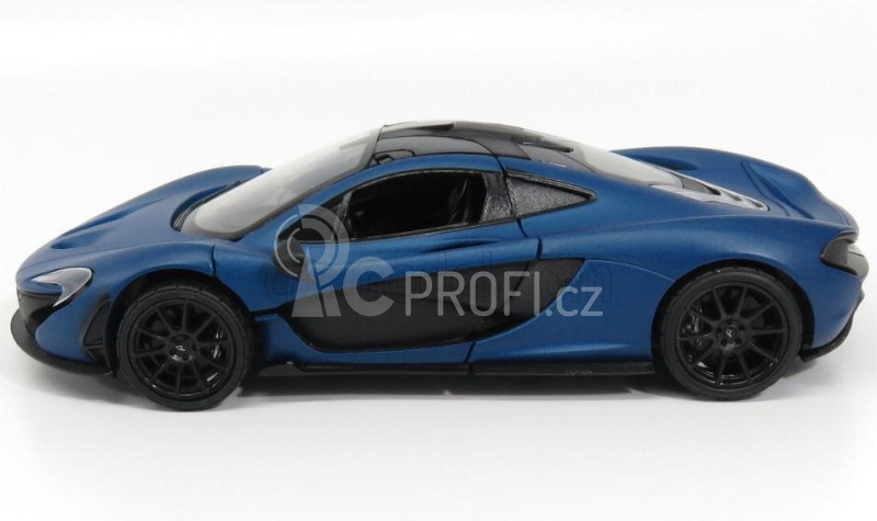 Motor-max Mclaren P1 2015 1:24 Matná Modrá Černá