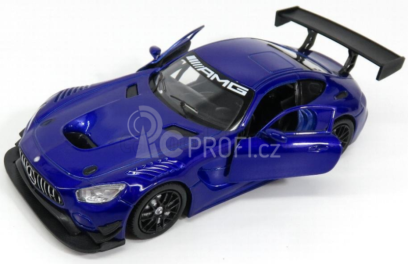 Motor-max Mercedes benz Gt-s Amg Gt3 N 0 2016 1:24 Blue Met