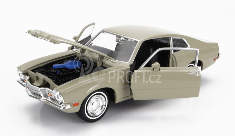 Motor-max Mercury Comet 1971 1:24 Beige