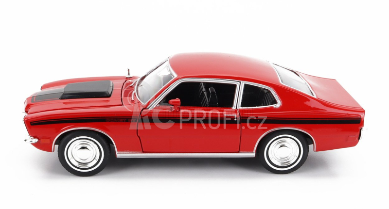 Motor-max Mercury Comet Gt 1971 1:24 Červená Černá