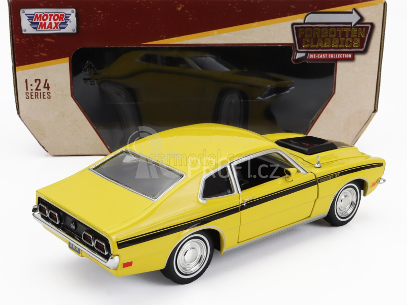 Motor-max Mercury Comet Gt Coupe 1971 1:24 Žlutá