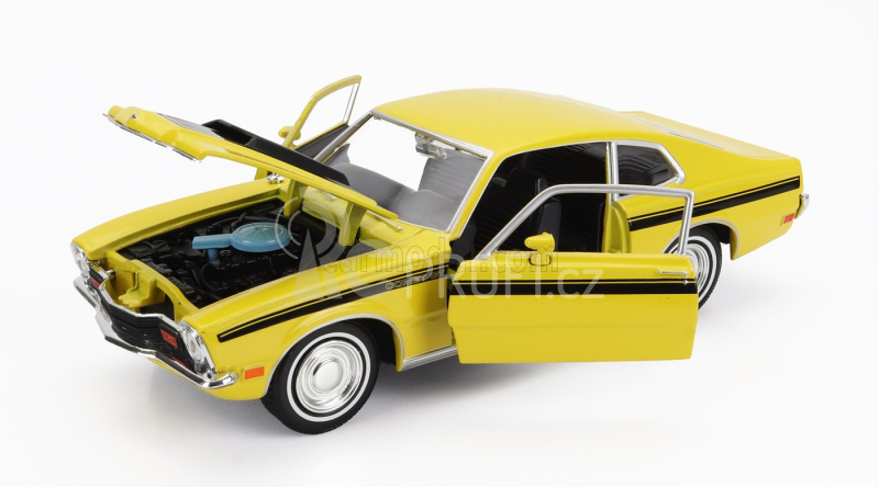 Motor-max Mercury Comet Gt Coupe 1971 1:24 Žlutá