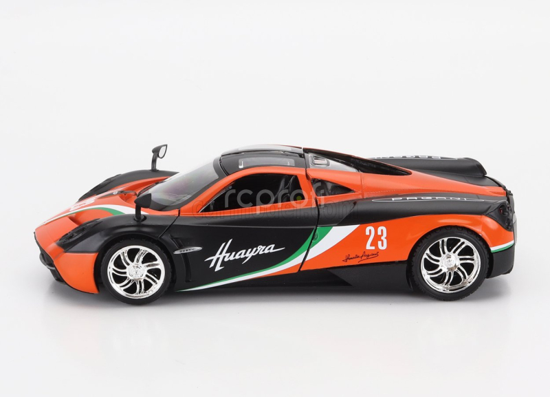 Motor-max Pagani Huayra N 23 Racing 2018 1:24 Oranžová Černá