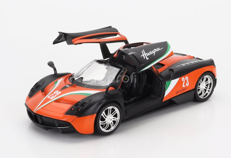 Motor-max Pagani Huayra N 23 Racing 2018 1:24 Oranžová Černá