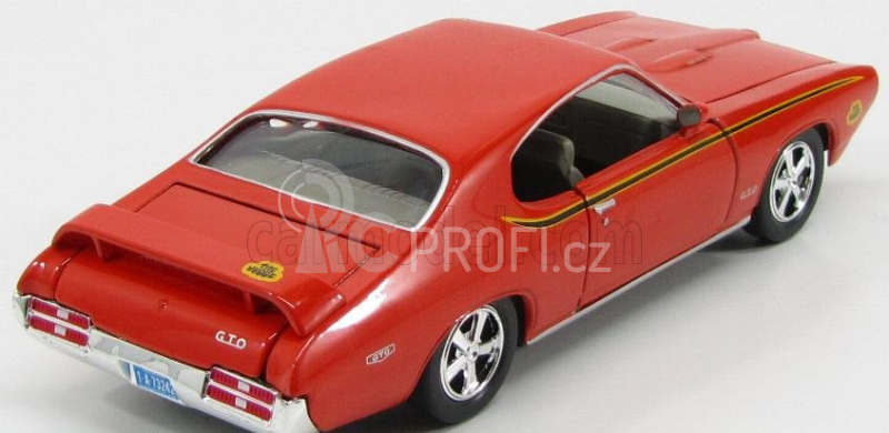 Motor-max Pontiac Judge Gto Coupe 1969 1:24 Orange