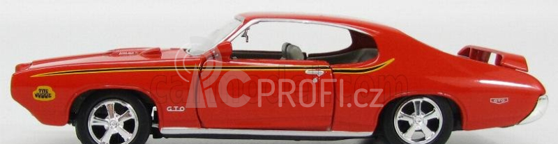 Motor-max Pontiac Judge Gto Coupe 1969 1:24 Orange