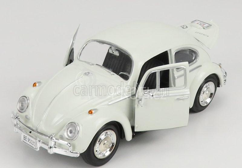Motor-max Volkswagen Beetle 1967 - 007 James Bond - On Her Majesty's Secret Service - Al Servizio Segreto Di Sua Maesta' 1:24 Bílá