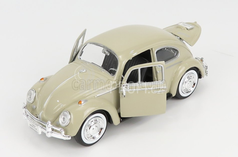 Motor-max Volkswagen Beetle Maggiolino 1966 1:24 Beige
