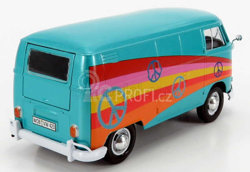 Motor-max Volkswagen T1 Type 2 Van Peace 1962 1:24 Různé