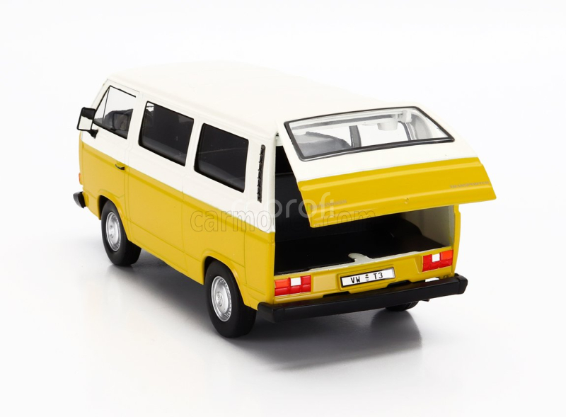 Motor-max Volkswagen T3 Minibus 1979 1:24 Žlutá Bílá