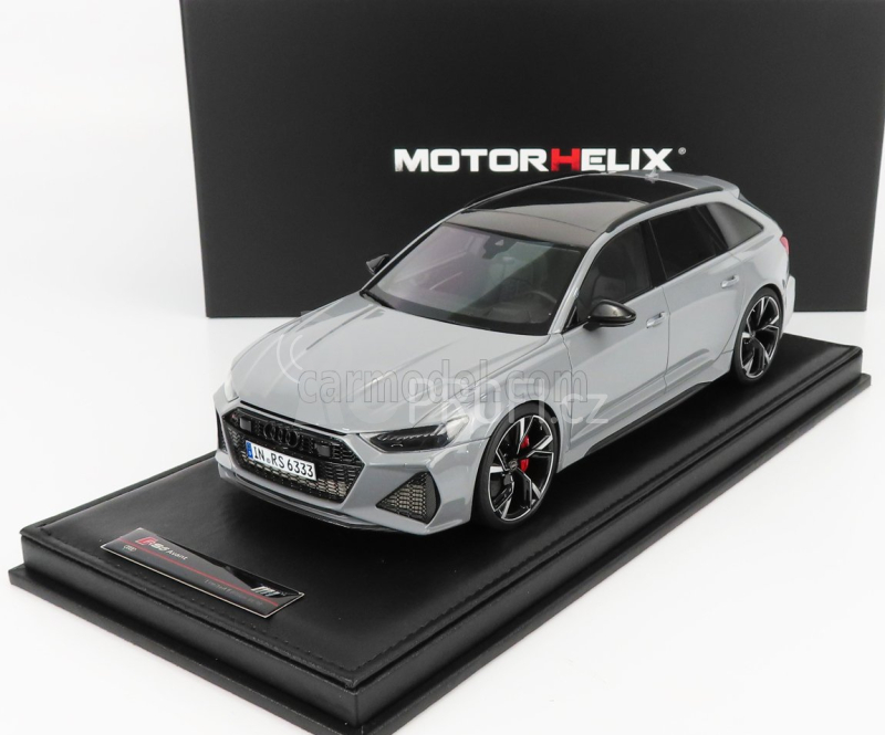 Motorhelix Audi A6 Rs6 Avant (c8) 2020 1:18 Nardo Grey