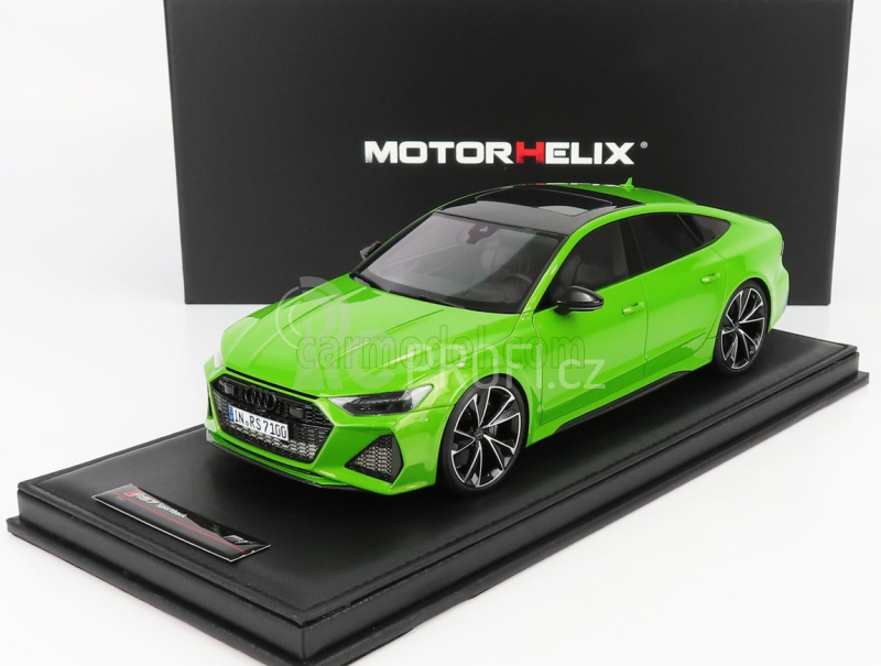 Motorhelix Audi A7 Rs7 2020 1:18 Apple Green