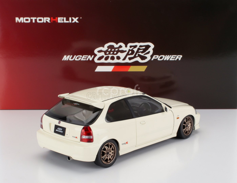 Motorhelix Honda Civic Ek9 Type R Mugen With Engine And Accessories 1999 1:18 Bílá