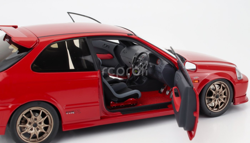Motorhelix Honda Civic Ek9 Type R Mugen With Engine And Accessories 1999 1:18 Red
