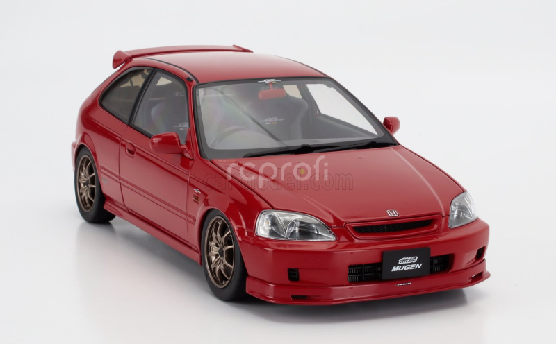 Motorhelix Honda Civic Ek9 Type R Mugen With Engine And Accessories 1999 1:18 Red
