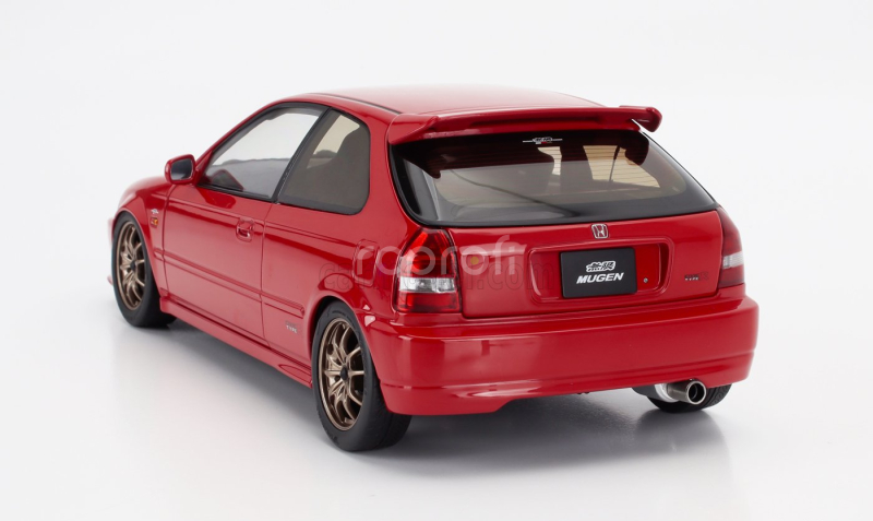 Motorhelix Honda Civic Ek9 Type R Mugen With Engine And Accessories 1999 1:18 Red