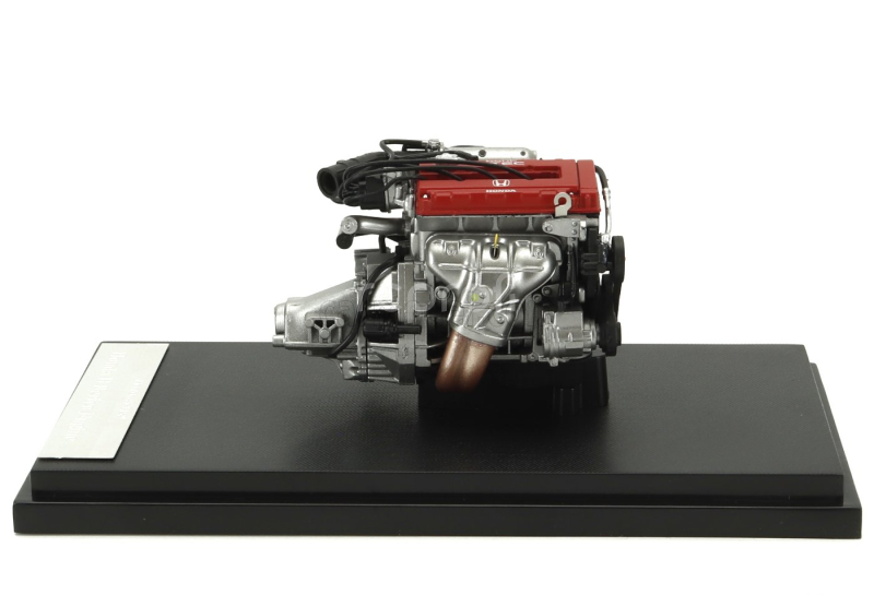 Motorhelix Honda Civic Ek9 Type R Spoon With Engine And Accessories 1999 1:18 Bílý Černý Uhlík