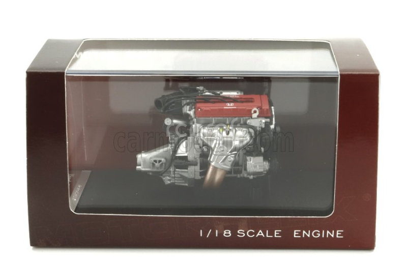 Motorhelix Honda Civic Ek9 Type R Spoon With Engine And Accessories 1999 1:18 Žlutý Černý Uhlík