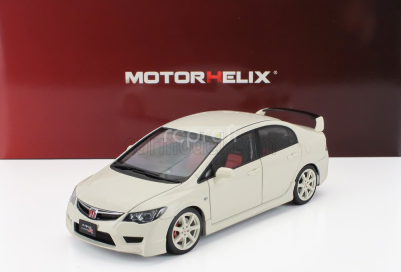 Motorhelix Honda Civic Type-r Fd2 With Engine And Accessories 2007 1:18 Bílá