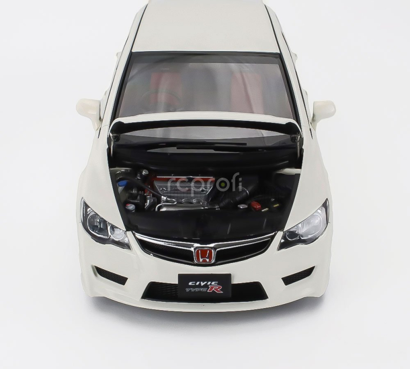 Motorhelix Honda Civic Type-r Fd2 With Engine And Accessories 2007 1:18 Bílá