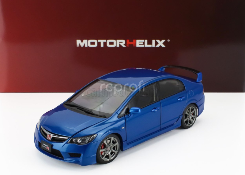 Motorhelix Honda Civic Type-r Fd2 With Engine And Accessories 2007 1:18 Blue