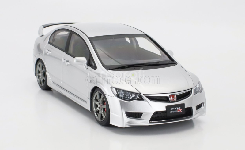 Motorhelix Honda Civic Type-r Fd2 With Engine And Accessories 2007 1:18 Silver