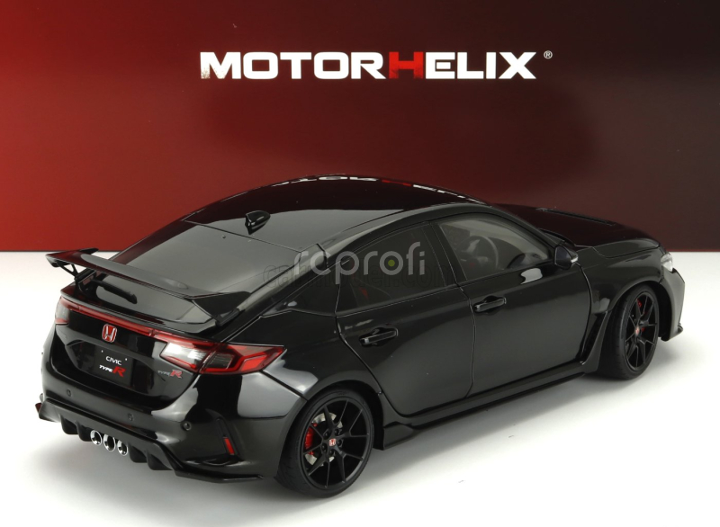 Motorhelix Honda Civic Type-r (fl5) With Engine And Accessories 2020 1:18 Black Pearl