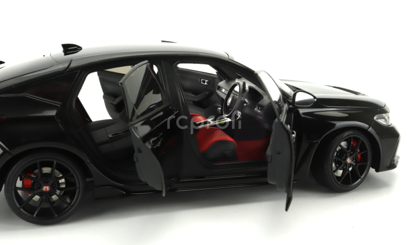 Motorhelix Honda Civic Type-r (fl5) With Engine And Accessories 2020 1:18 Black Pearl