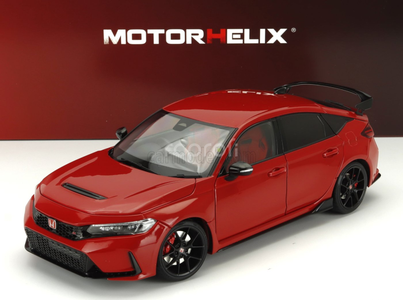 Motorhelix Honda Civic Type-r (fl5) With Engine And Accessories 2020 1:18 Red
