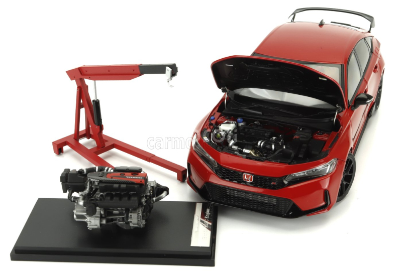 Motorhelix Honda Civic Type-r (fl5) With Engine And Accessories 2020 1:18 Red