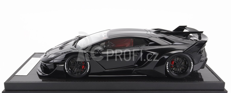 Motorhelix Lamborghini Aventador Gt Evo Lbwk Lb-works 2019 1:18 Černý Metamidový Uhlík