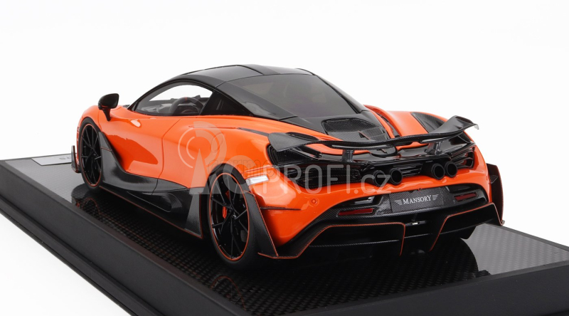 Motorhelix Mclaren 720s Mansory 2019 1:18 Orange Carbon