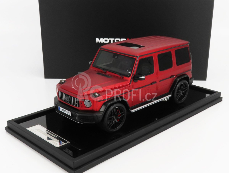 Motorhelix Mercedes benz G-class G63 Amg (w463) V8 Biturbo 2019 1:18 Red