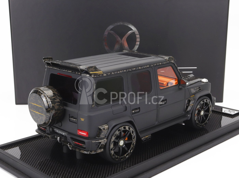 Motorhelix Mercedes benz G-class G63 Mansory (w463) V8 Biturbo 2022 1:18 Matná Černá Kamufláž
