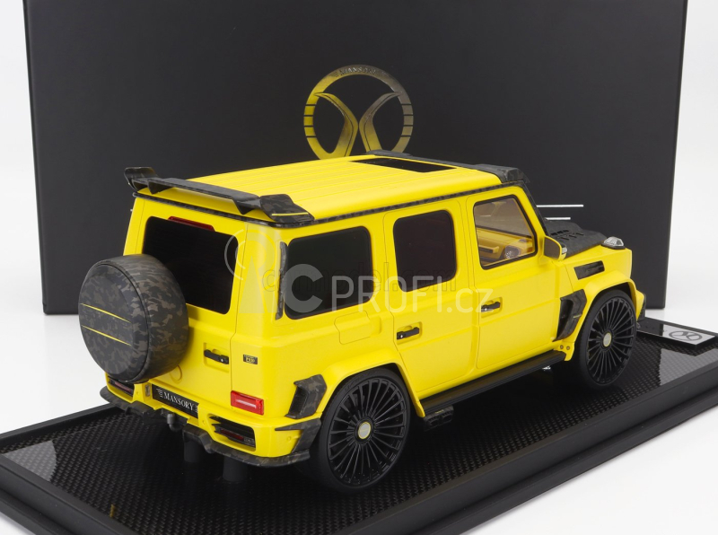 Motorhelix Mercedes benz G-class G63 Mansory (w463) V8 Biturbo 2022 1:18 Matná Žlutá Kamufláž