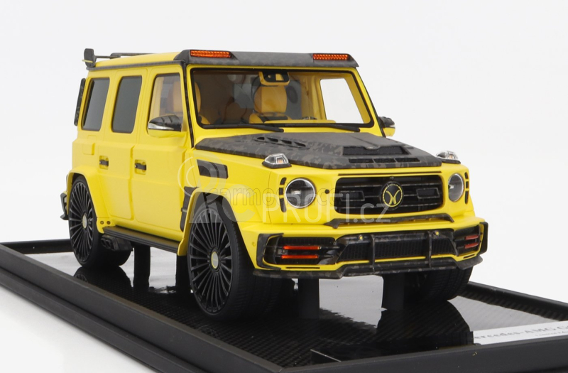 Motorhelix Mercedes benz G-class G63 Mansory (w463) V8 Biturbo 2022 1:18 Matná Žlutá Kamufláž