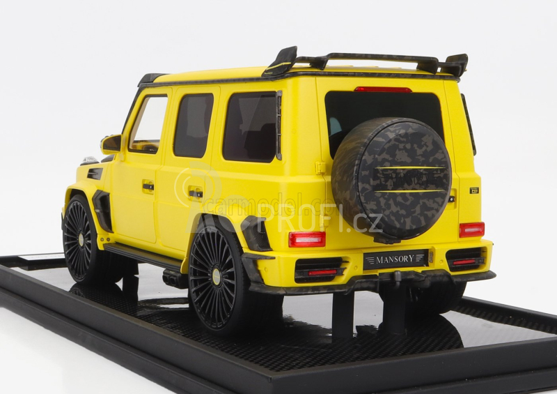 Motorhelix Mercedes benz G-class G63 Mansory (w463) V8 Biturbo 2022 1:18 Matná Žlutá Kamufláž