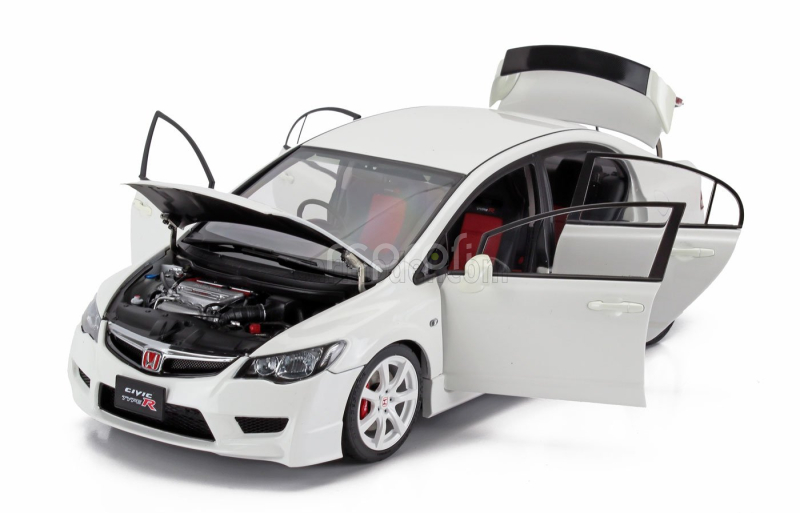 Motorhelix Mitsubishi Civic Type-r Fd2 With Engine And Accessories 2007 1:18 Bílá Perla