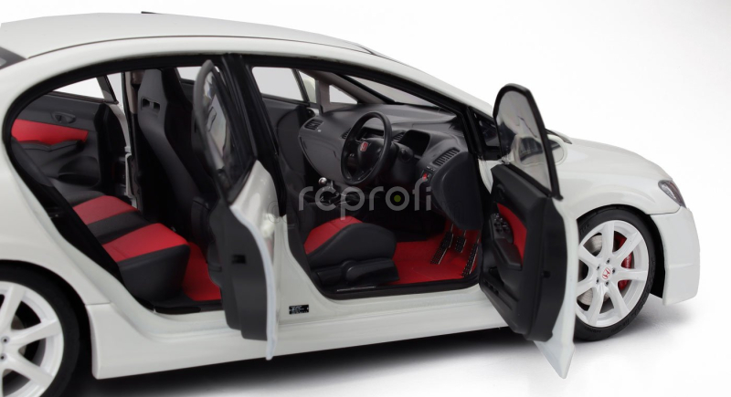 Motorhelix Mitsubishi Civic Type-r Fd2 With Engine And Accessories 2007 1:18 Bílá Perla