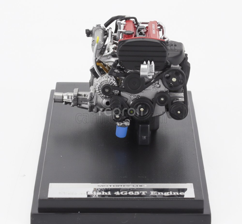 Motorhelix Mitsubishi Lancer Evo Iv With Engine And Accessories 1999 1:18 Blue