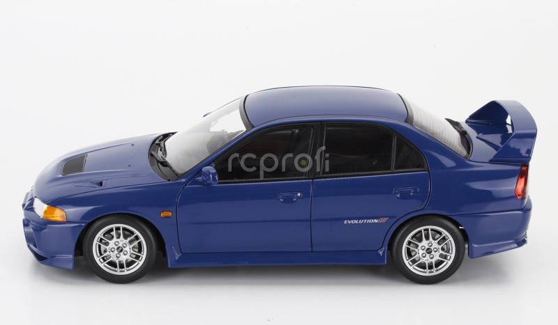 Motorhelix Mitsubishi Lancer Evo Iv With Engine And Accessories 1999 1:18 Blue