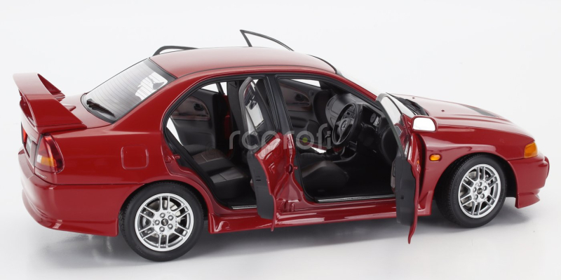 Motorhelix Mitsubishi Lancer Evo Iv With Engine And Accessories 1999 1:18 Red