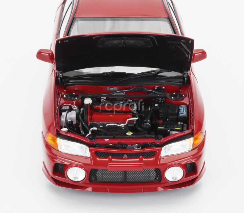 Motorhelix Mitsubishi Lancer Evo Iv With Engine And Accessories 1999 1:18 Red